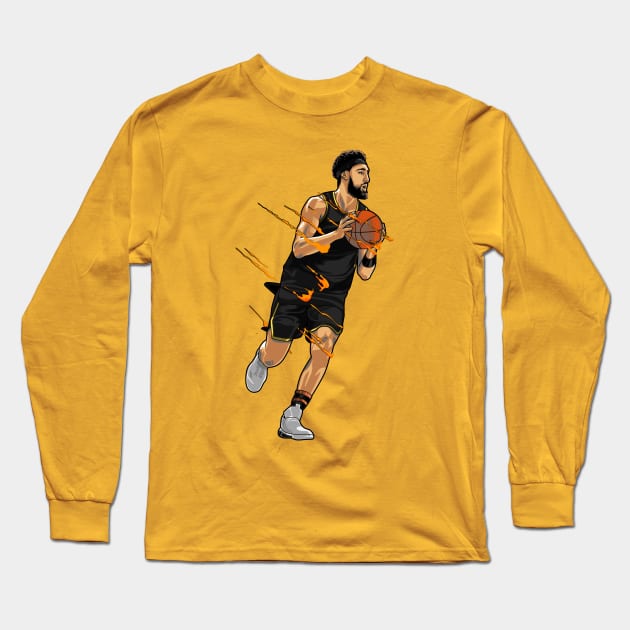 Klay Thompson Long Sleeve T-Shirt by lazartemarjun